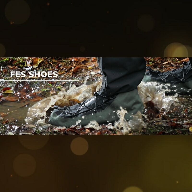 【ふるさと納税】FES SHOES Fezaria オーバーシューズ 雨合羽 アウトドア 秋田県 羽後町 流行り物 靴 覆いかぶせる 室外御祭り 雨 持っていく パウダーコンパクト