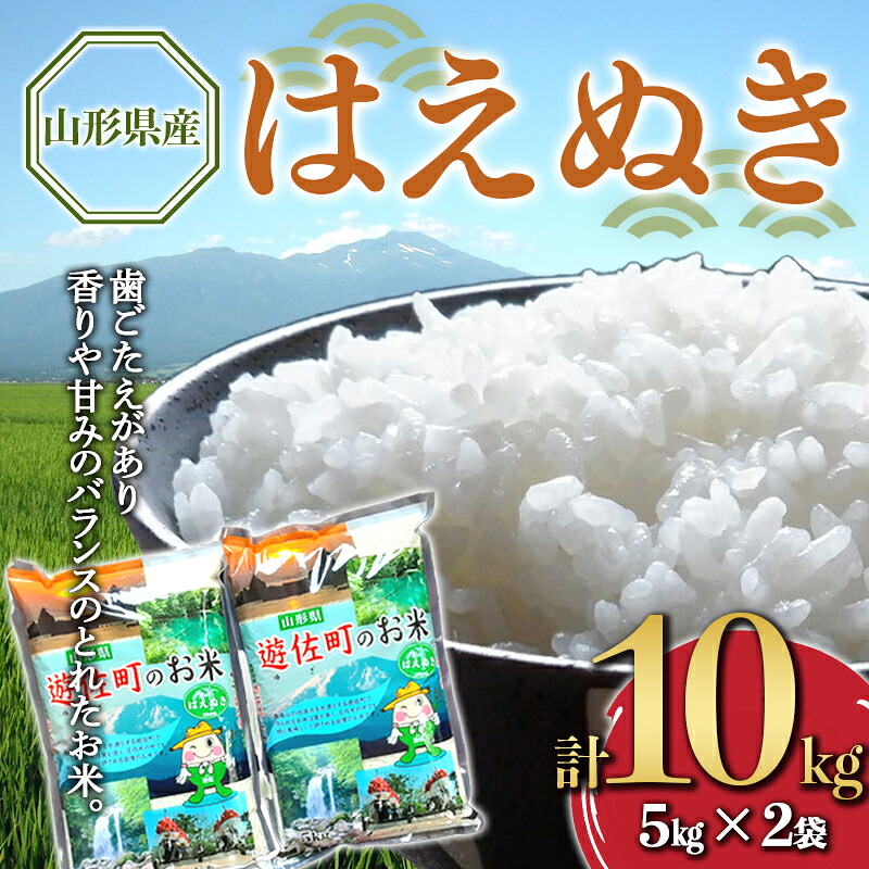 【ふるさと納税】 《令和7年産》山形県産 はえぬき 10kg F2Y-4586｜山形県 20,160円