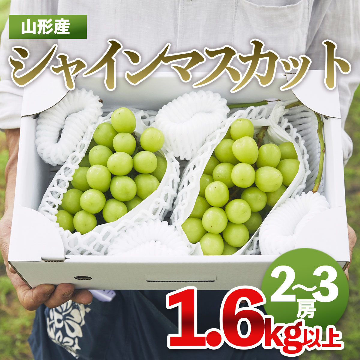 ふるさと納税 Fy21 8 山形市産 シャインマスカット 秀1 6kg以上 2 3房 Studioprint Ro