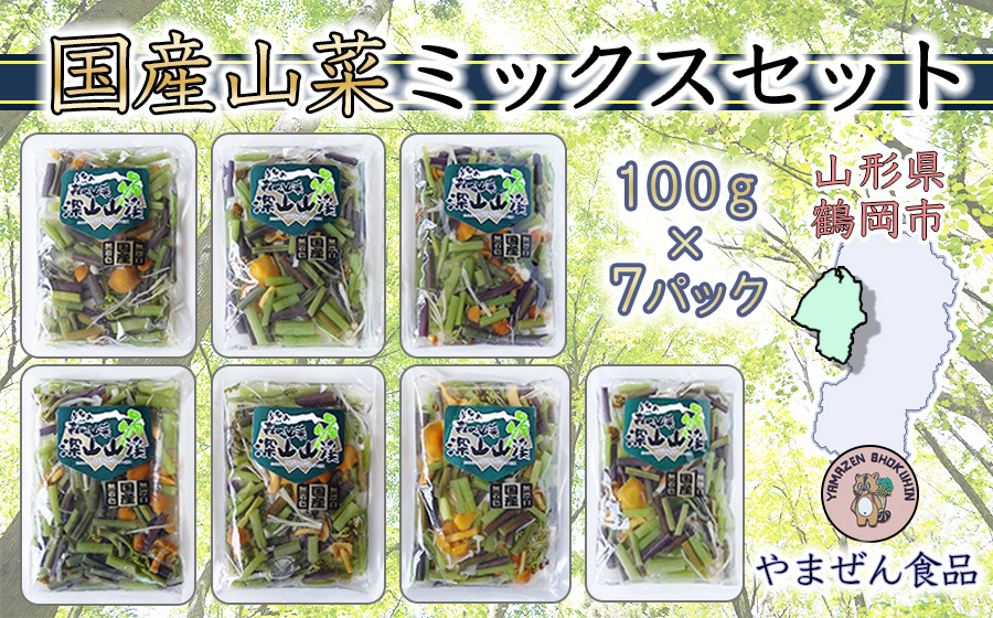 タラの芽　山形産 山形県産促成たらの芽 50g×6パック: 小さなYAMAGATA