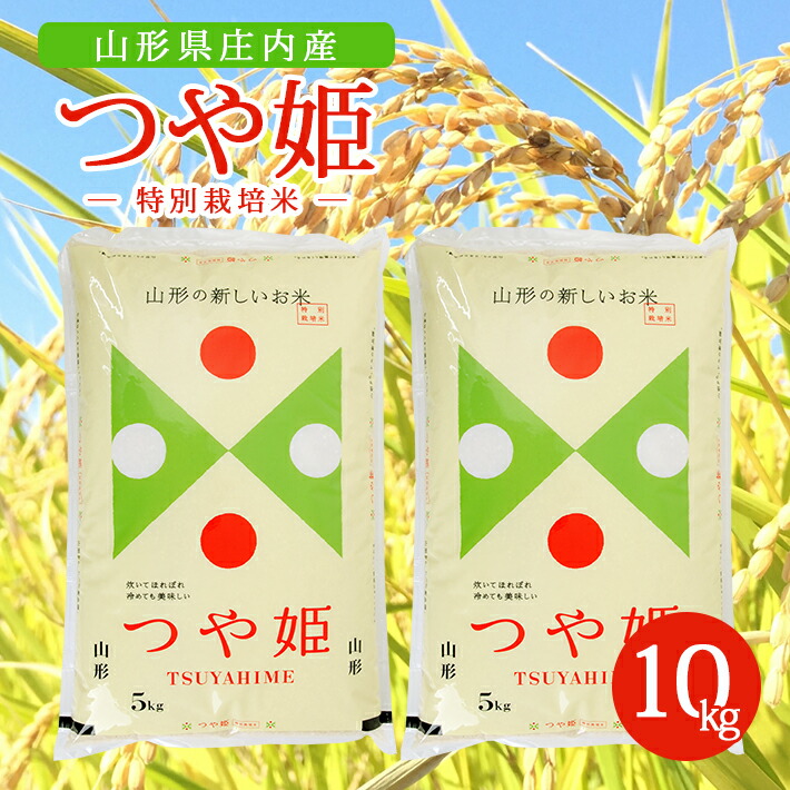 楽天市場】【ふるさと納税】特別栽培米つや姫 5kg×2袋 計10kg 令和7