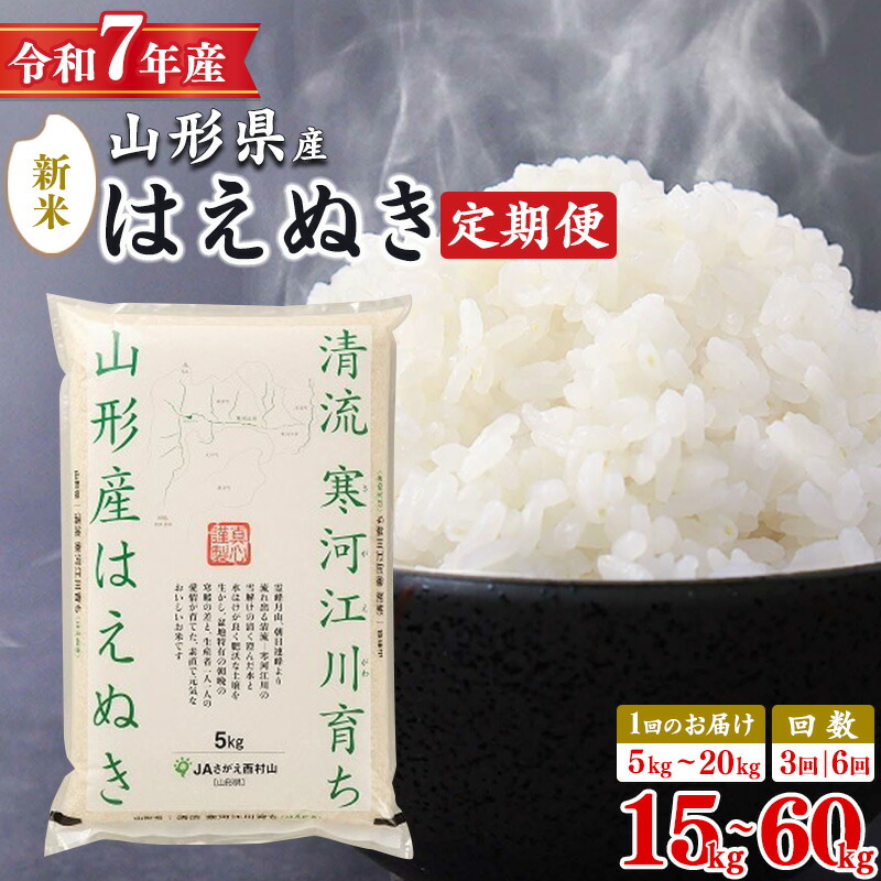 令和5年山形県産はえぬき10kg(5kg×2袋) 精米 | 山形県