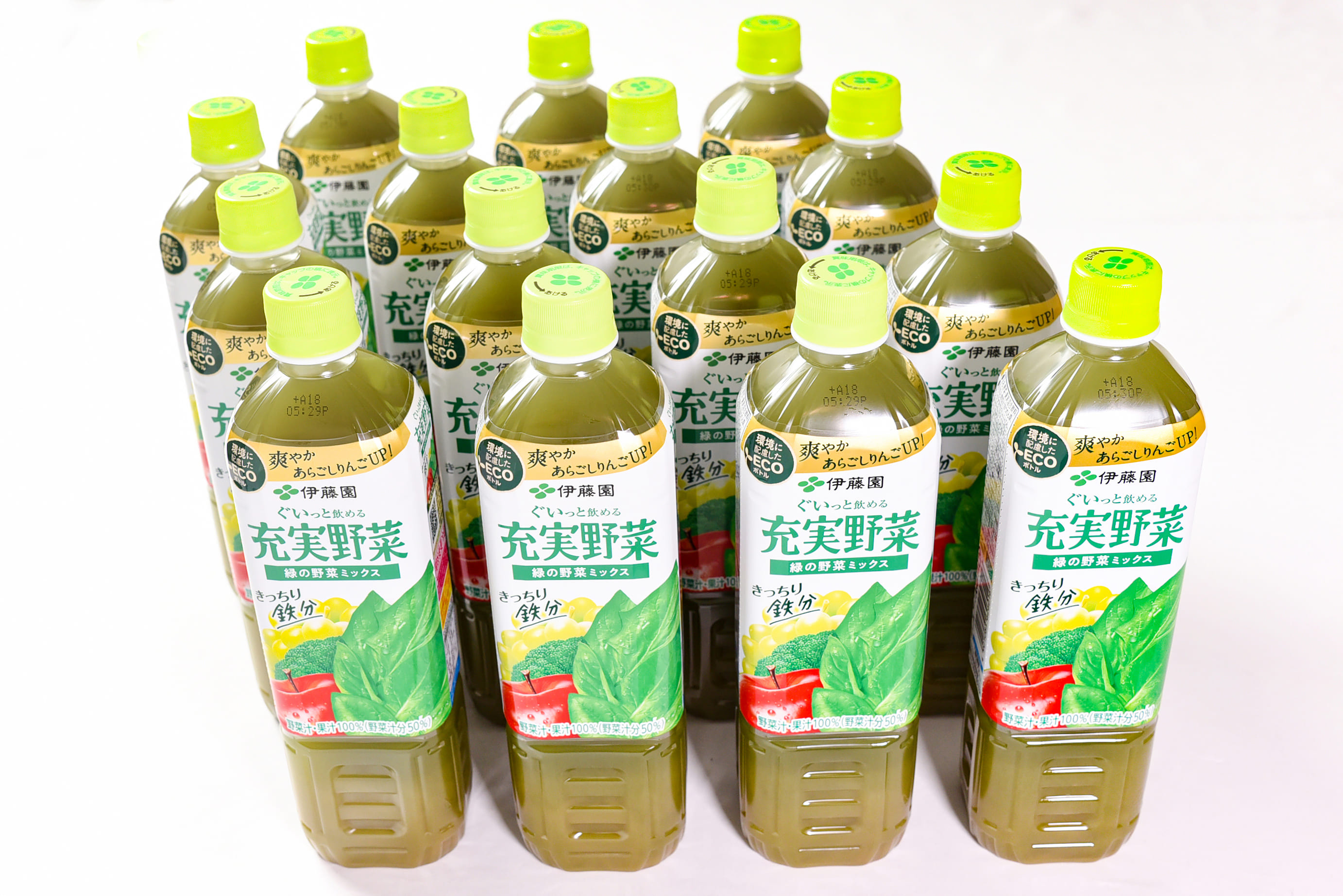 【ふるさと納税】【10営業日以内発送】伊藤園 充実野菜 緑の野菜 740g&times;15本セット（1ケース）送料無料 スピード発送 野菜ジュース 飲料 ソフトドリンク ペットボトル PET 1箱 備蓄 常備 まとめ買い 箱買い ケース買い 国内製造 ふるさと納税 山形｜山形県寒河江市