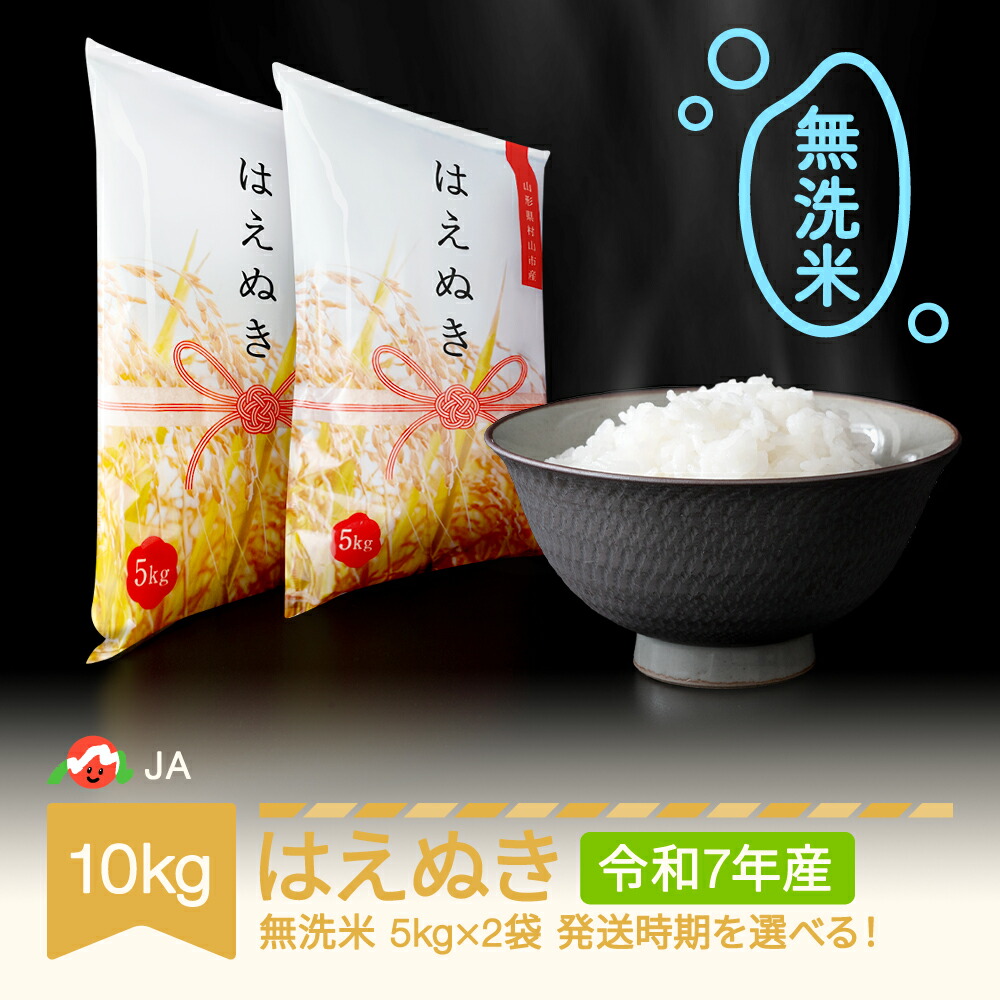 楽天市場】【ふるさと納税】米 10kg 5kg×2 はえぬき 精米 令和6