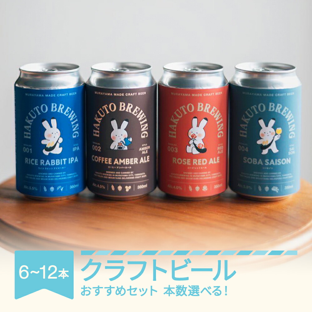 ふるさと納税 HAKUTO BREWING クラフトビールセット
