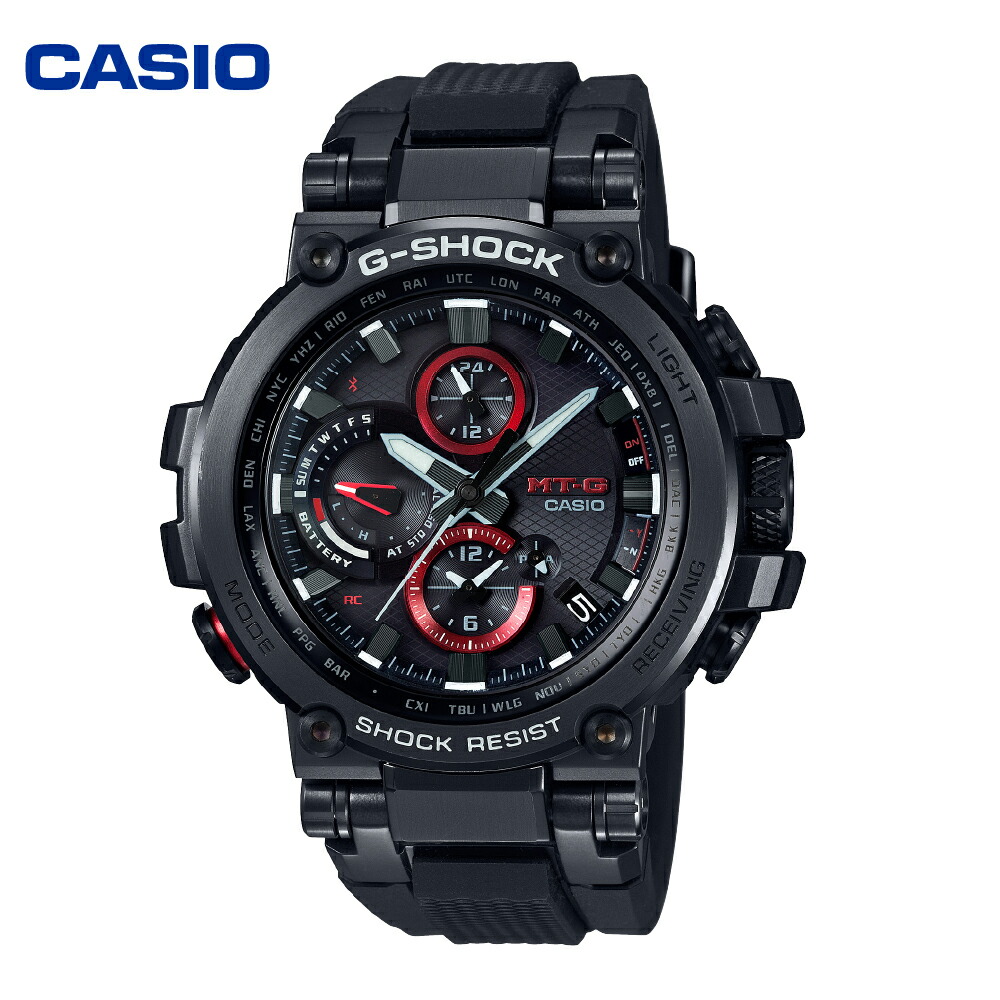G-ショック MTG-B1000  G-SHOCK サファイアガラス MTG-B1000-1AJF | CASIO