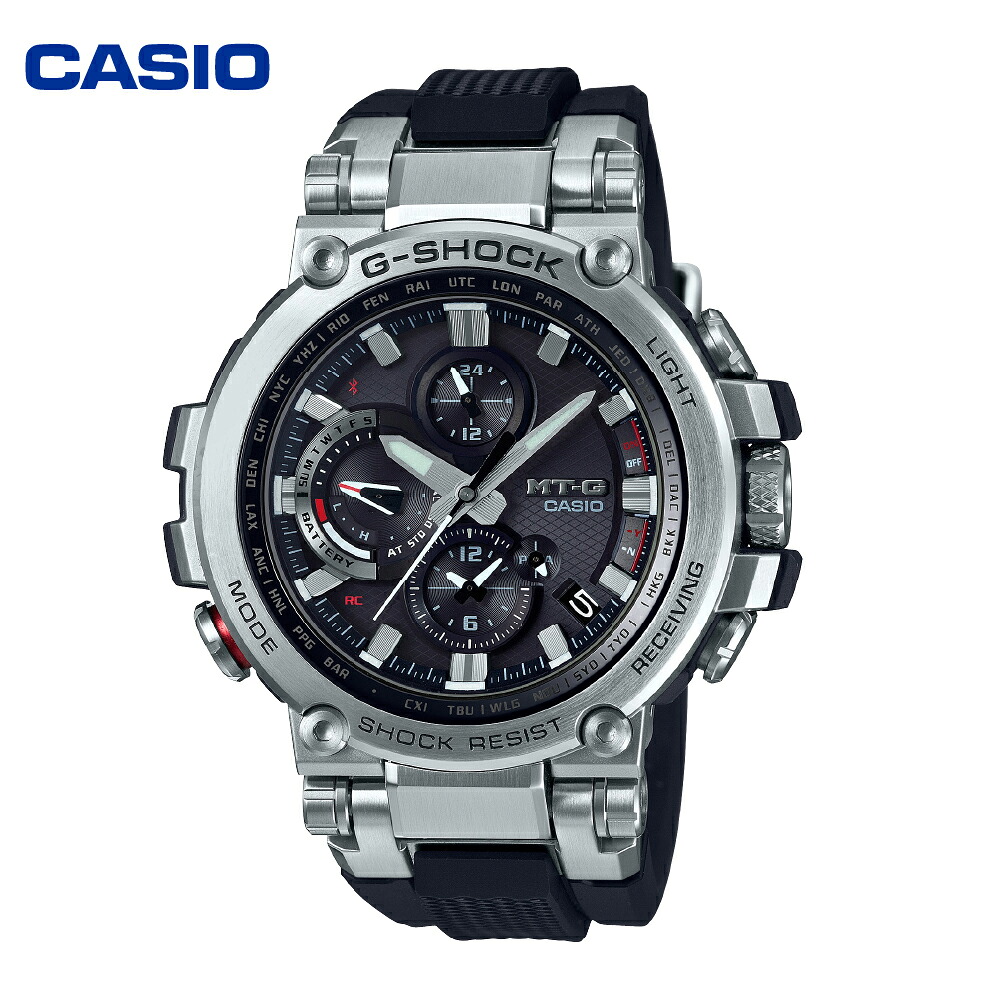 【ふるさと納税】 CASIO 腕時計 G-SHOCK MTG-B1000-1AJF 時計 メンズ 軽量化 耐衝撃 高輝度LEDライト ワールドタイム ウォッチ カシオ 男性 新品 山形県 東根市