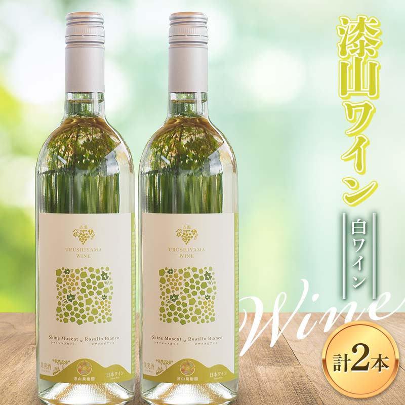 【ふるさと納税】 果樹園生まれの 「漆山ワイン (シャイン＆ロザリオ)」 750ml&times;2本セット 『漆山果樹園』 山形県 南陽市 [2078]｜山形県南陽市