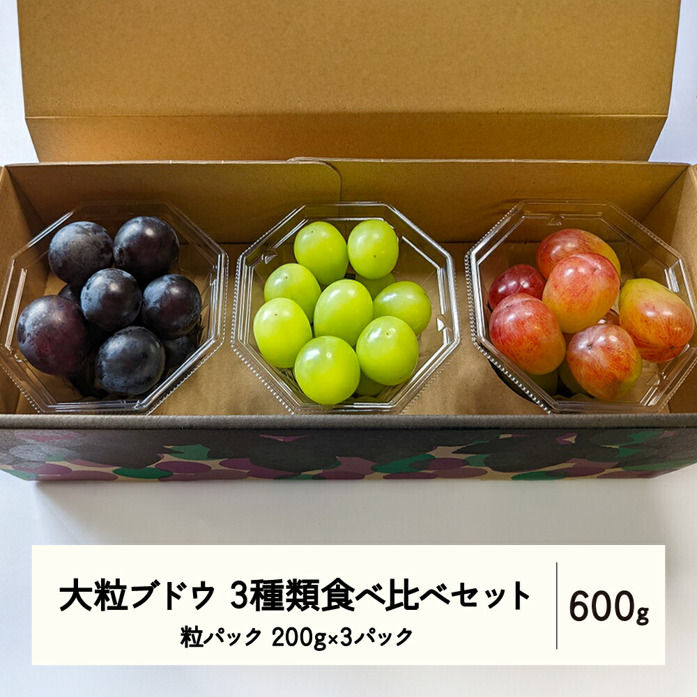 楽天市場】【ふるさと納税】 【農業者支援】≪先行予約≫ご家庭用 2024年山形県産 品種おまかせ 大粒ぶどう3種セット（シャインマスカット 雄宝  ナガノパープル バイオレットキング マイハート） 1.8～2.2kg（3房） 2024年9月中旬から順次発送 大粒 種なし 皮ごと食べ ...