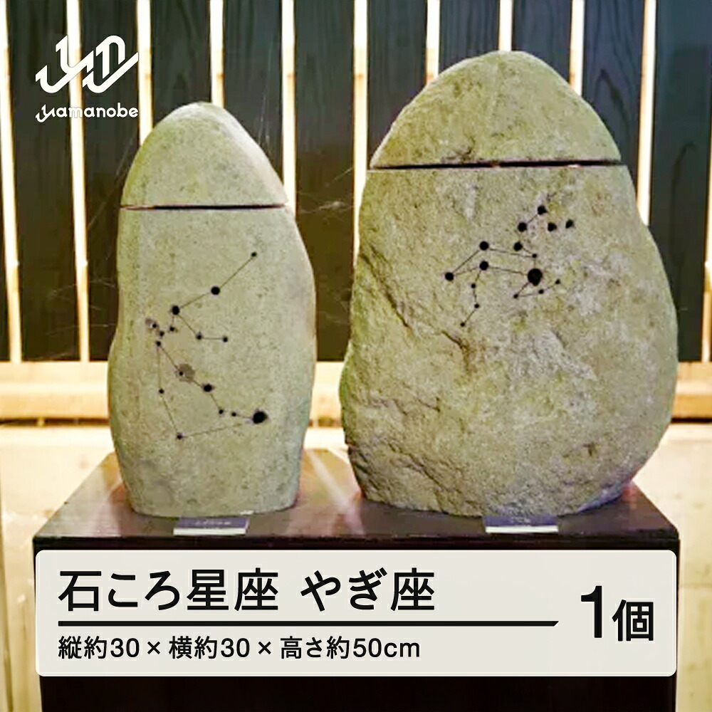 【ふるさと納税】【受注生産】石ころ星座(やぎ座) 送料無料 F20A-710