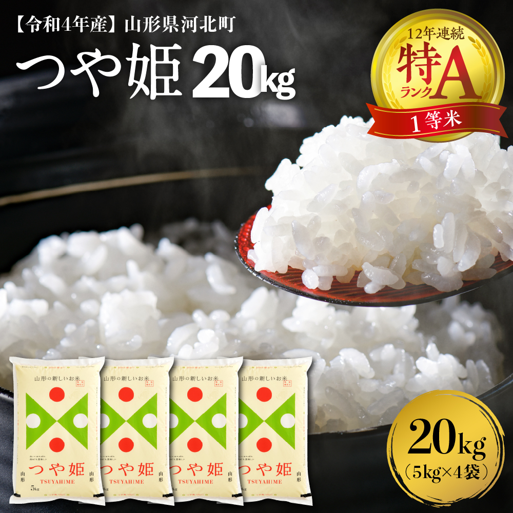 中米 つや姫 白米 山形県産 美味しいお米 令和4年産 10kg