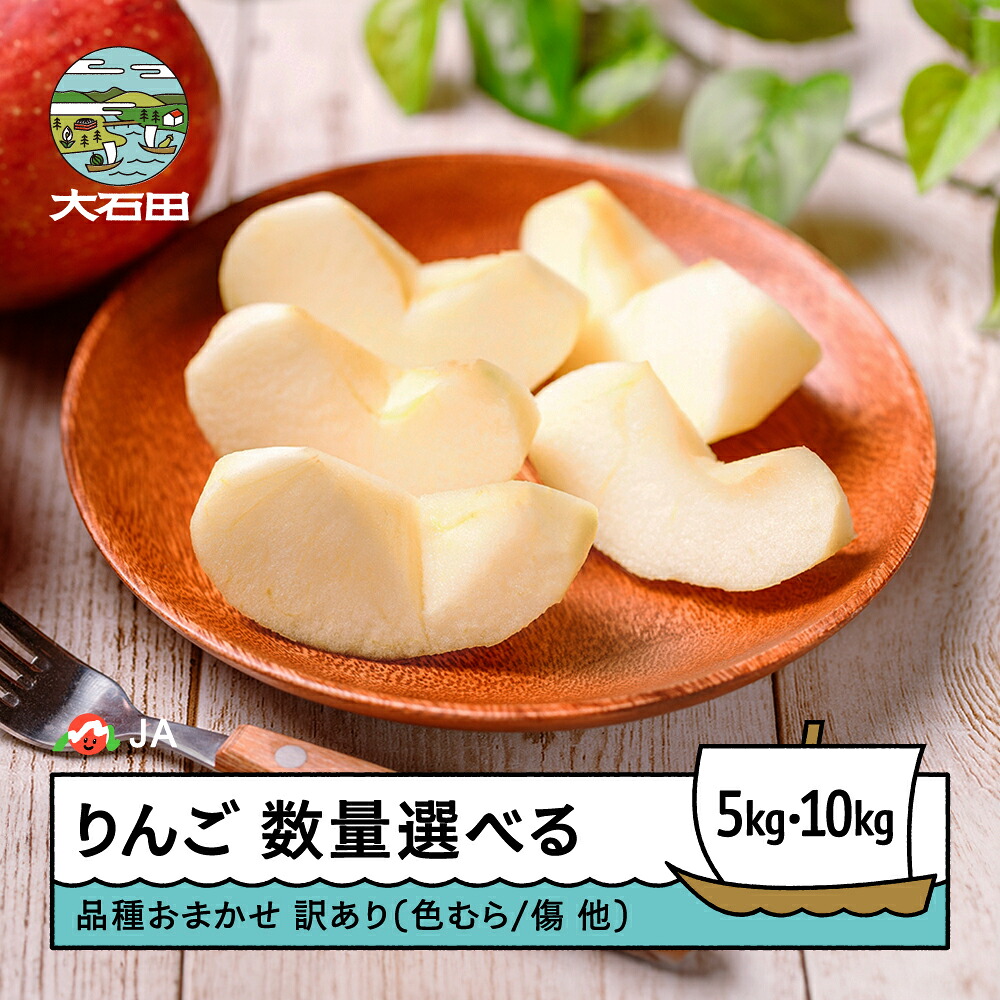 【ふるさと納税】 先行予約 りんご 訳あり 品種おまかせ 昂林 シナノスイート サンふじ 無印 数量を選べる 家庭用 2025年産 令和7年産 送料無料 山形県 大石田 ja-riwax ※沖縄・離島への配送不可