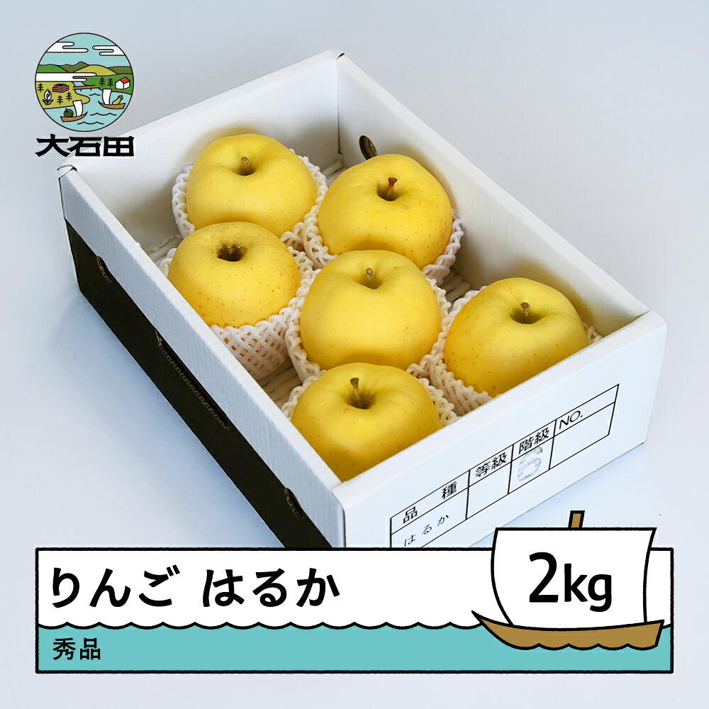 【ふるさと納税】 先行予約 りんご はるか 約2kg 令和8年産 2026年産 ry-rihax2000 ※沖縄・離島への配送不可