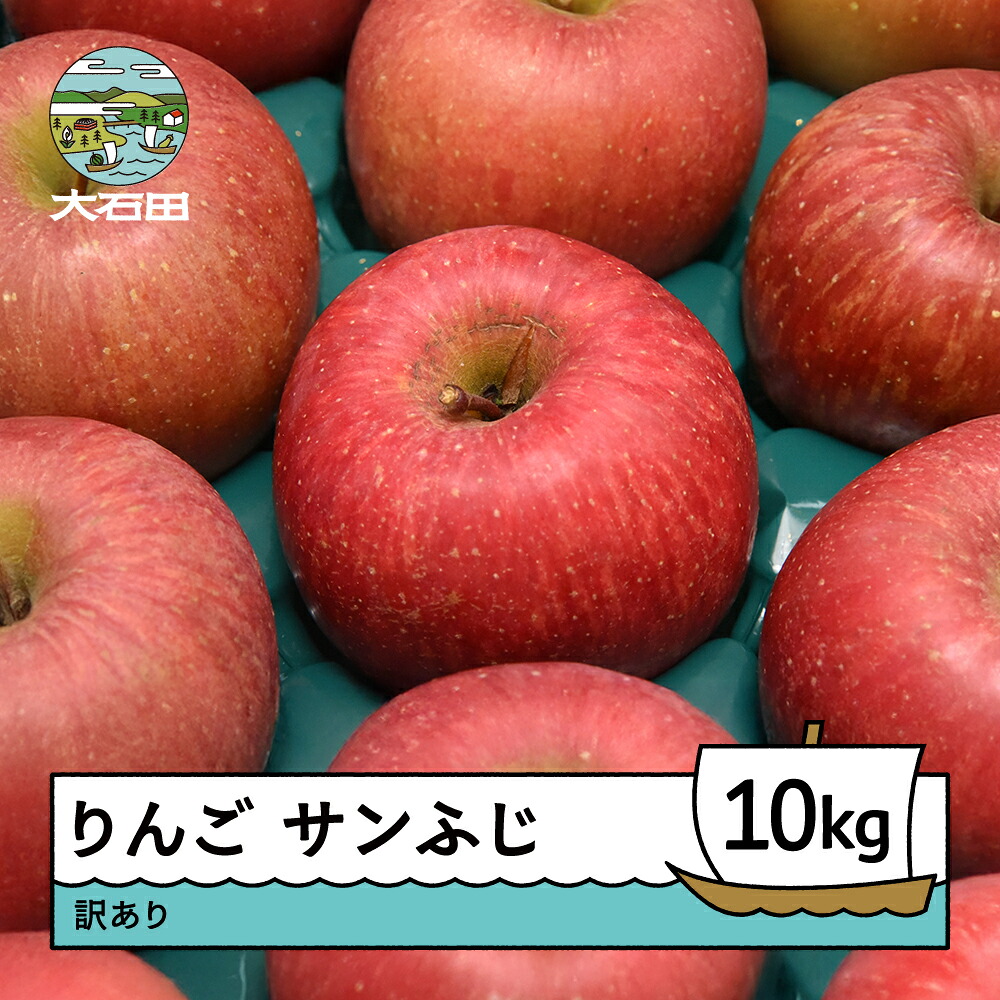【ふるさと納税】 りんご サンふじ 訳あり 約10kg 令和8年産 2026年産 ry-risfw10000 ※沖縄・離島への配送不可