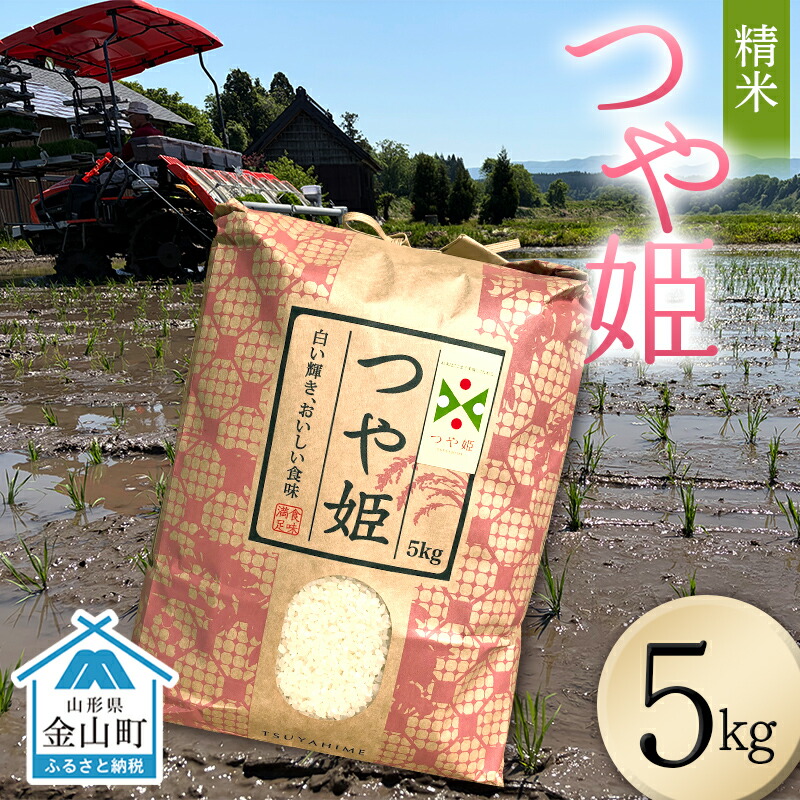 【ふるさと納税】 ＜先行予約＞令和8年産【精米】つや姫マイスターの技を継承「つや姫」（5kg） 食品 金山町 山形県 ごはん F4B-0765｜山形県金山町