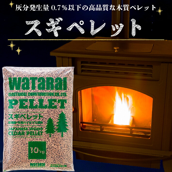 【ふるさと納税】庄内の木質ペレット 20kg 10kg×2袋（ スギ ） ストーブ 燃料 着火剤 キャンプ 焚火 猫砂 ペットのトイレ ペレット 人気 高品質 ふるさと納税 山形 庄内