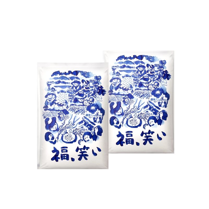 【ふるさと納税】No.3056 【令和6年産】福島県産米「福、笑い」精米 2kg  2袋