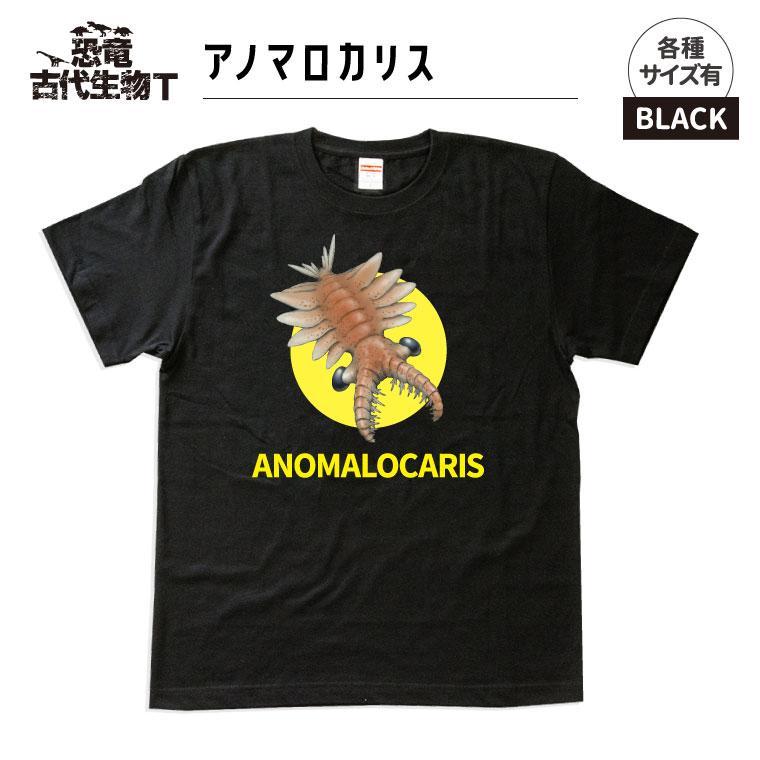 【ふるさと納税】恐竜・古代生物Tシャツ アノマロカリス 003|福島県いわき市