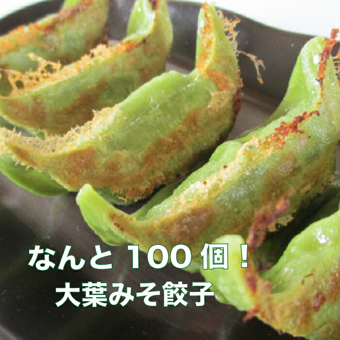 M-16 なんと100個 大葉みそ餃子 【SALE／81%OFF】