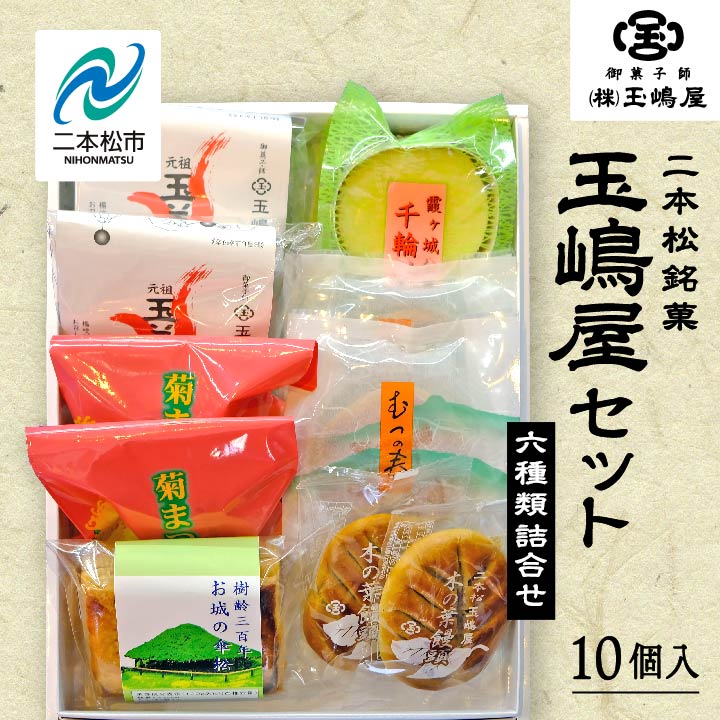 【ふるさと納税】 玉嶋屋セット 羊羹 ようかん 玉羊羹 銘菓 玉嶋屋 和菓子 餡子 あんこ 饅頭 まんじゅう おすすめ お中元 お歳暮 ギフト 二本松市 ふくしま 福島県 送料無料 【株式会社玉嶋屋】