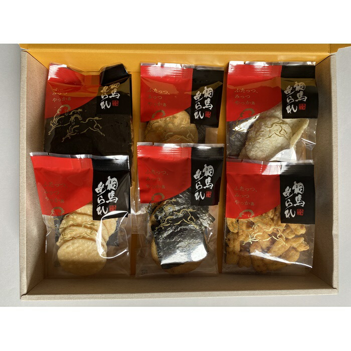 【ふるさと納税】 相馬あられ詰め合わせ6種セット｜小分け のりせんべい 海苔 蜂蜜の上品な甘み 海苔巻き しょうゆ煎餅 お菓子 おやつ おつまみ 煎餅セット あられ あられせんべい 贈答 贈り物 ギフト プレゼント 黒潮海苔店 福島 南相馬
