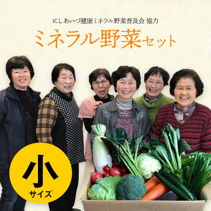 【ふるさと納税】西会津ミネラル野菜セット（小） F4D-1403