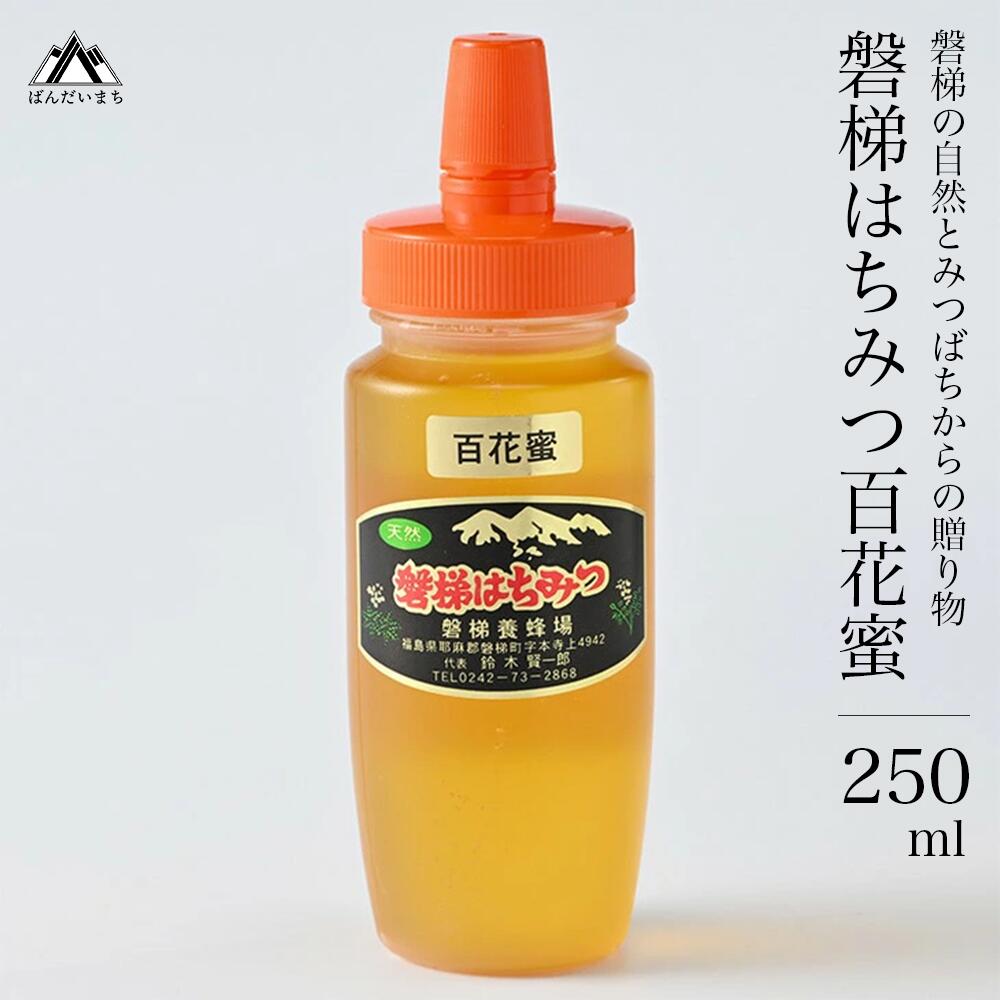 【ふるさと納税】国産はちみつ　磐梯はちみつ　百花蜜　250g　※2025年7月より出荷予定
