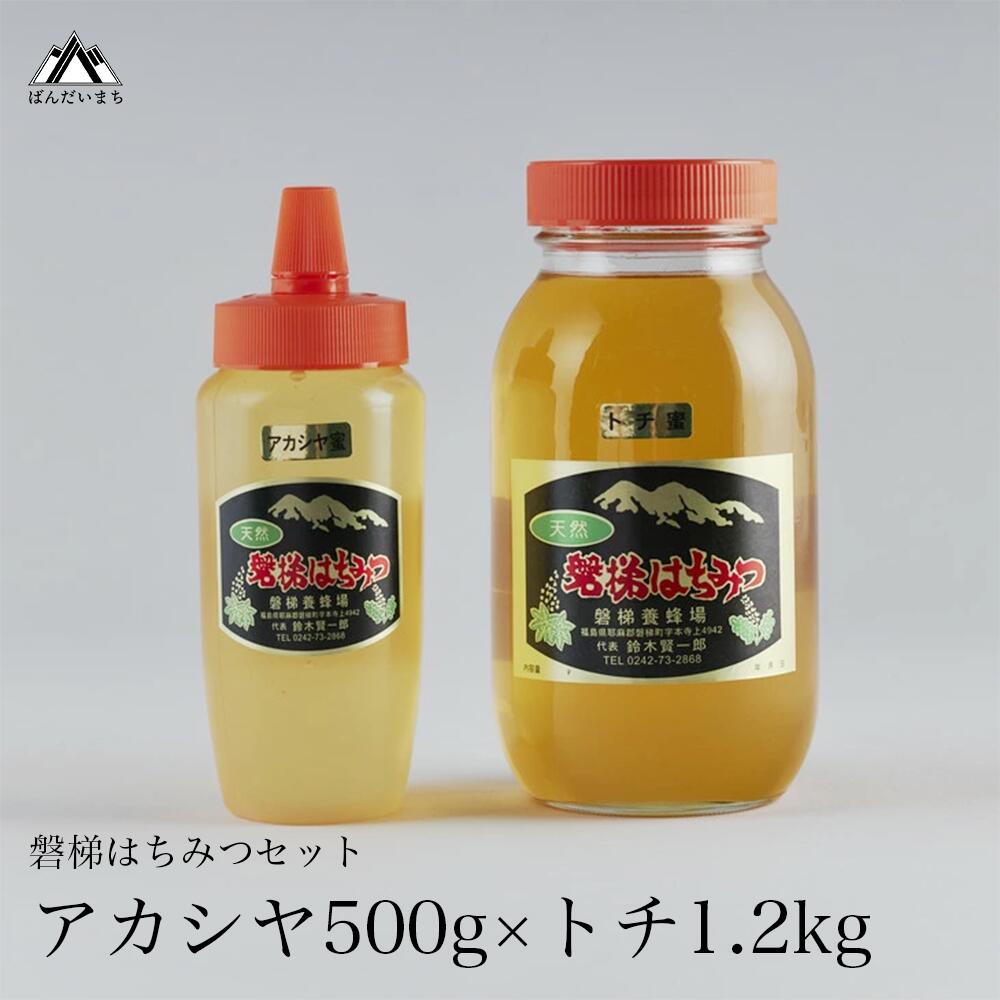【ふるさと納税】国産純粋はちみつ 天然  農林水産大臣賞 磐梯はちみつ  1200g［瓶］500g［チューブ］合計 1.7kg はちみつセット 　※2025年7月より出荷予定