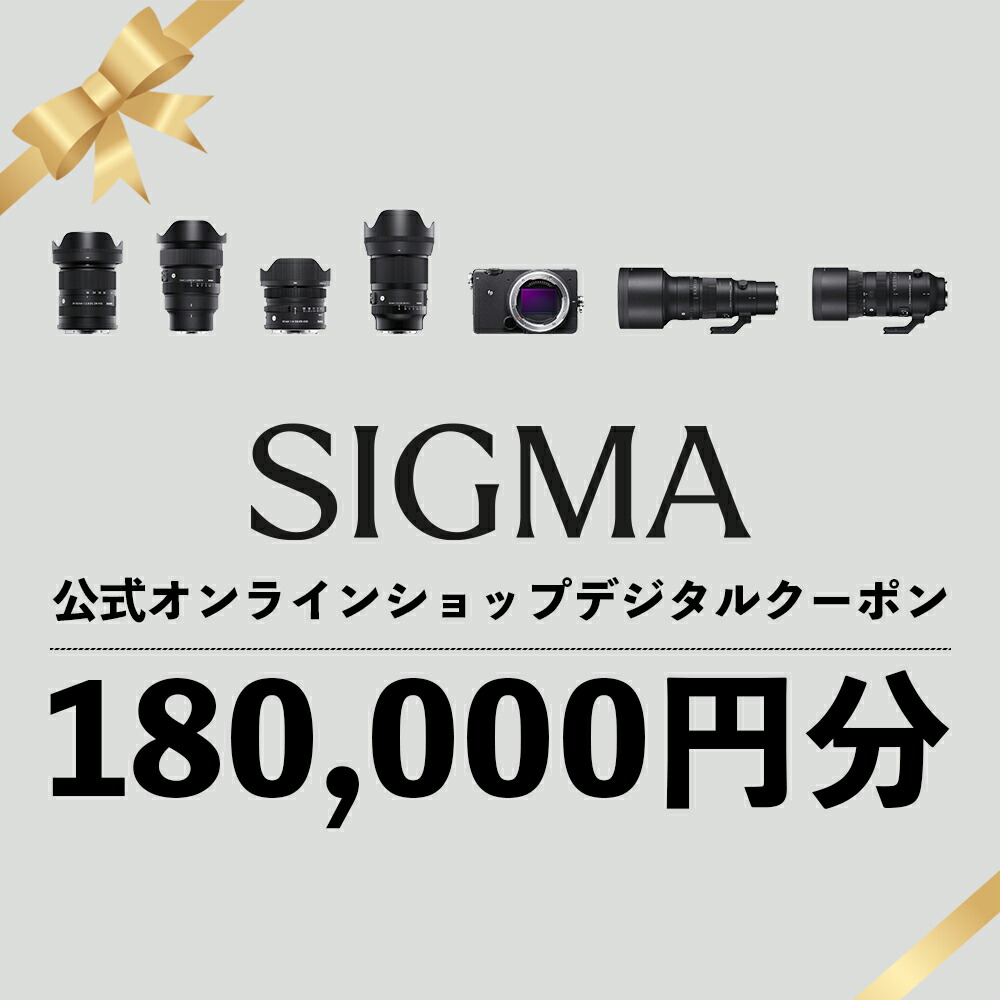 【ふるさと納税】シグマ SIGMA 堅苦しさ オンライン販売店 写真機・水晶体 買いもとめる引き換え証（180,000円）