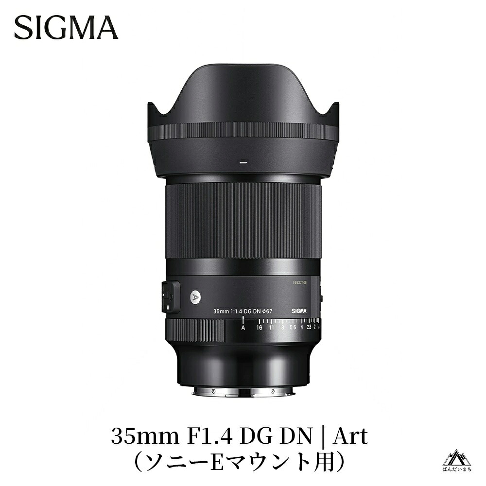 【ふるさと納税】SIGMA 35粍 F1.4 DG DN | Art【ソニーEマウント／Lマウント】写真機 水晶体 家電