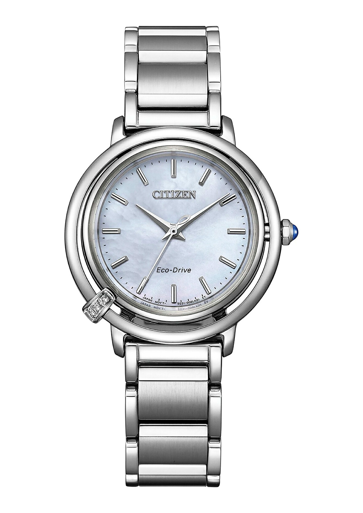 【ふるさと納税】シチズン 腕時計 シチズンL EM1090-60D 替えバンド付き| シチズン citizen シチズンエル 腕時計 時計 正規品 レディース ビジネス スーツ カジュアル フォーマル 贈答 贈答用 ギフト プレゼント 母の日 国内製造 国産 ソーラー エコドライブ ステンレス 防水