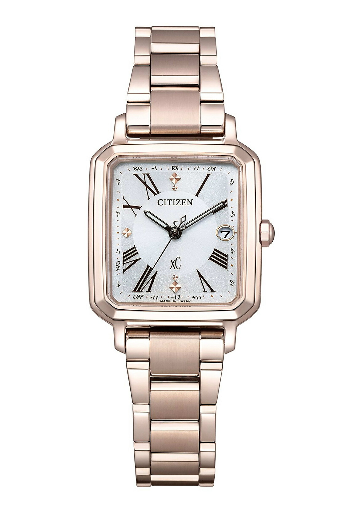 【ふるさと納税】シチズン　腕時計　XC(クロスシー)　ES9506-62A 替えバンド付き | citizen クロスシー腕時計 時計 正規品 レディース ビジネス スーツ カジュアル フォーマル 贈答 贈答用 ギフト プレゼント 母の日 国内製造 国産 電波 ソーラー エコドライブ