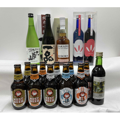【ふるさと納税】【発送月固定定期便】四季を感じる茨城のお酒 16本バラエティーセット全4回【配送不可地域：離島・沖縄県】【4072844】