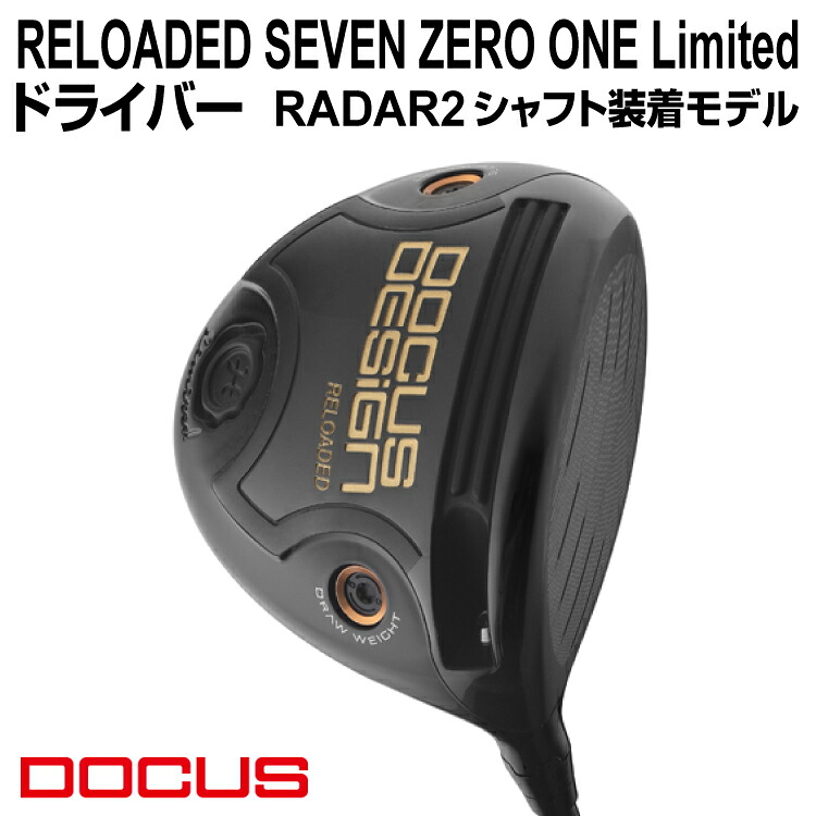 【楽天市場】【ふるさと納税】RELOADED SEVEN ZERO ONE Limited ドライバー RADAR2 シャフト装着モデル ...