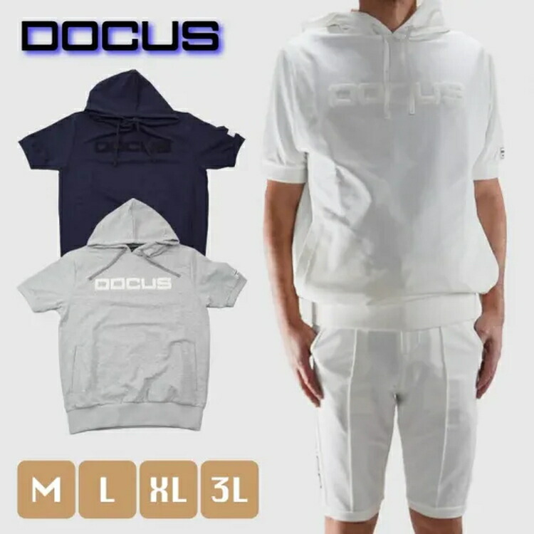 【ふるさと納税】ゴルフウェア Short Sleeve Hoddie DCM25S006|ゴルフ golf ゴルフ用品 スポーツ スポーツ用品 DOCUS ドゥーカス ギフト 贈答 景品 茨城県 古河市_FO92|茨城県古河市