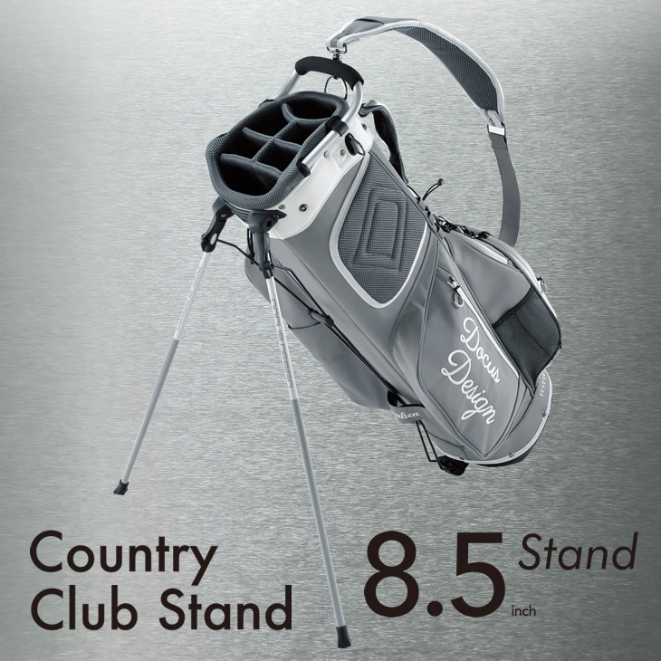 CZ46_Country Club Stand ゴルフ DOCUS DCC757 ライトグレー／ホワイト