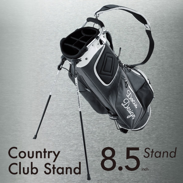 CZ50_Country Club Stand DOCUS ブラック／ホワイト ゴルフ