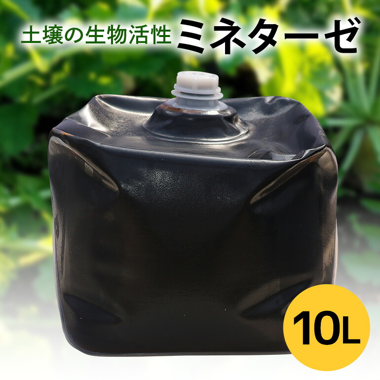 【ふるさと納税】 ミネターゼ 10L 地びた組みかえる 地びた放射能 原材料 はい芽 砿物 肥やし入れ替わり 園芸 農学 身寄り家庭菜園 ガーデニング 畑 肥やし 蔬菜 作りだす受け支える 生いそだつ受け支える 草木用 施用液 流動体 常温便 茨城県 石岡市 (E02-004)