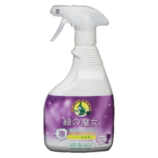 【ふるさと納税】環境配慮型洗剤 緑の魔女 泡タイプ トイレ 450ml×20本セット | 茨城県 龍ケ崎市 洗剤 パイプクリーナー 詰まり 臭い ニオイ 排水溝 環境配慮 詰替え 中性 汚れ 黄ばみ 黒ずみ 強力分解 安心 お中元 お歳暮 トイレ掃除 便器 ピカピカ 26,650円