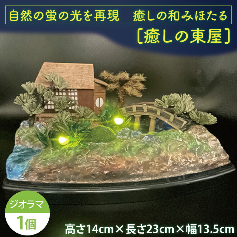 【ふるさと納税】自然の蛍の光を再現　癒しの和みほたる　[癒しの東屋]（AC205）