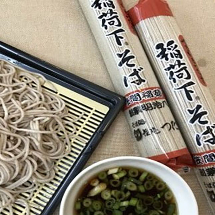 【ふるさと納税】S-16やまいもつなぎ稲荷下そば10箱