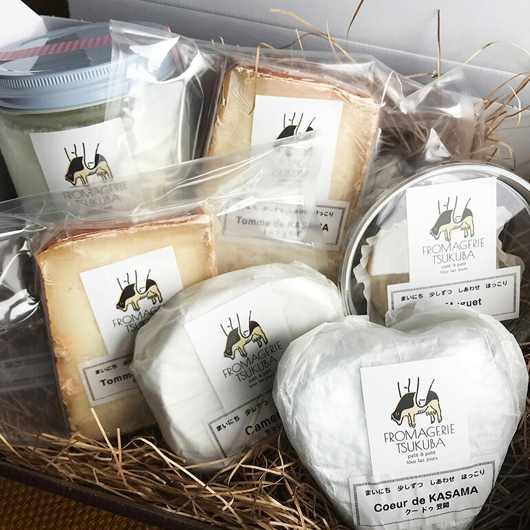 【ふるさと納税】毎日ちょこっと しあわせチーズ FROMAGERIEつくばのおすすめ6点セット｜茨城県笠間市