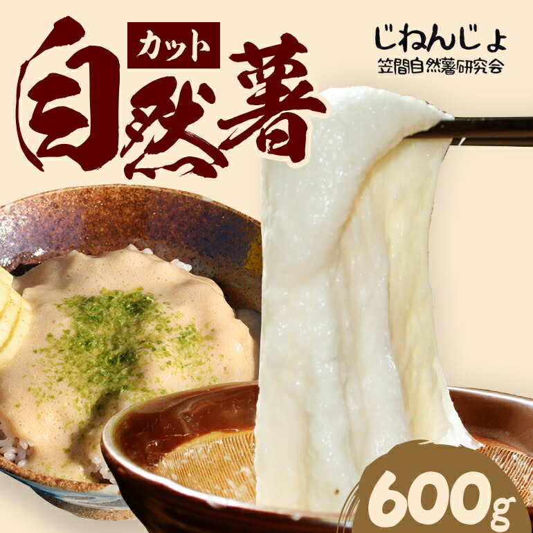 【ふるさと納税】自然薯 カット 約600g 笠間自然薯研究会 自然薯 長芋 山芋 とろろ とろろご飯 野菜 ねばねば 健康食品 美容効果 笠間市産 茨城県産 栄養たっぷり ギフトに最適 新鮮 国内生産 高級根菜 美容 健康 美味しい 産地直送  滋養強壮