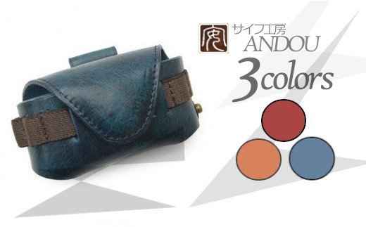 ゴルフボールケース 横型 ナイトブルー 本革 革 ゴルフ ゴルフボール ボールケース ボール入れ ケース ティ オシャレ 手作り 75 以上節約