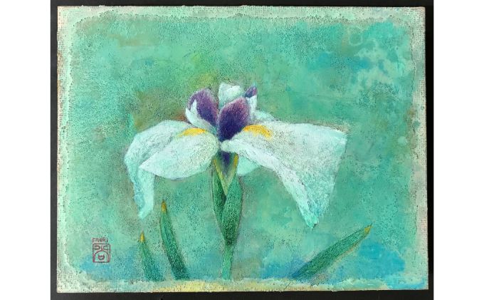 ふるさと納税 図絵図案一編 あやめ 内装 絵図 絵画作品 絵画 絵 日本画 フォトフレーム Marchesoni Com Br