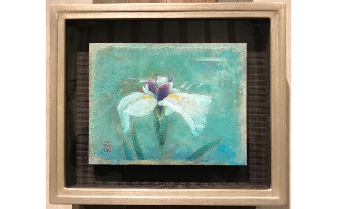 ふるさと納税 図絵図案一編 あやめ 内装 絵図 絵画作品 絵画 絵 日本画 フォトフレーム Marchesoni Com Br