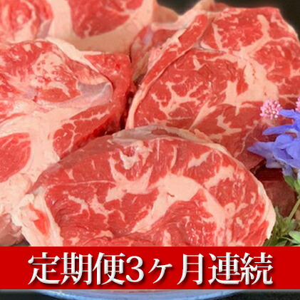 【ふるさと納税】【定期便】常陸牛すね肉500g×2　3ヶ月連続お届け【定期便・牛肉・スネ・牛スネ肉・3ヶ月・3回】