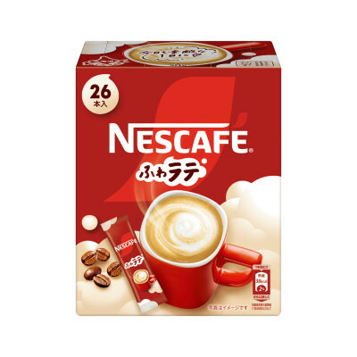【ふるさと納税】ネスカフェ エクセラ ふわラテ 26P×12箱(合計312杯)_ ネスカフェ エクセラ コーヒー ふわラテ インスタント 美味しい 飲み物 ドリンク 人気 おすすめ 送料無料 【配送不可地域：離島・沖縄県】【1610705】