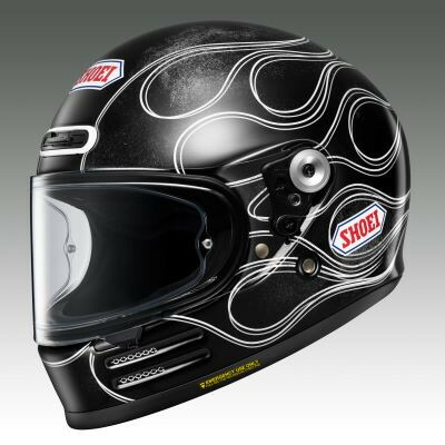【ふるさと納税】SHOEI安全帽【Glamster BLAST(BLACK/GREY)】XXL F指定券付【送りとどける不可一画：離島・沖縄県】【1709211】