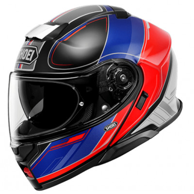 【ふるさと納税】SHOEI【NEOTEC 3 SHARPEN TC-10(RED/BLUE)】M 乗車券付【送りとどける不可地方：離島・沖縄県】【1729495】
